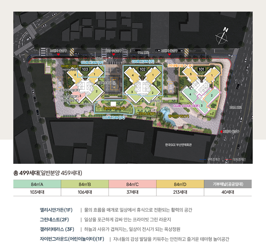단지배치도